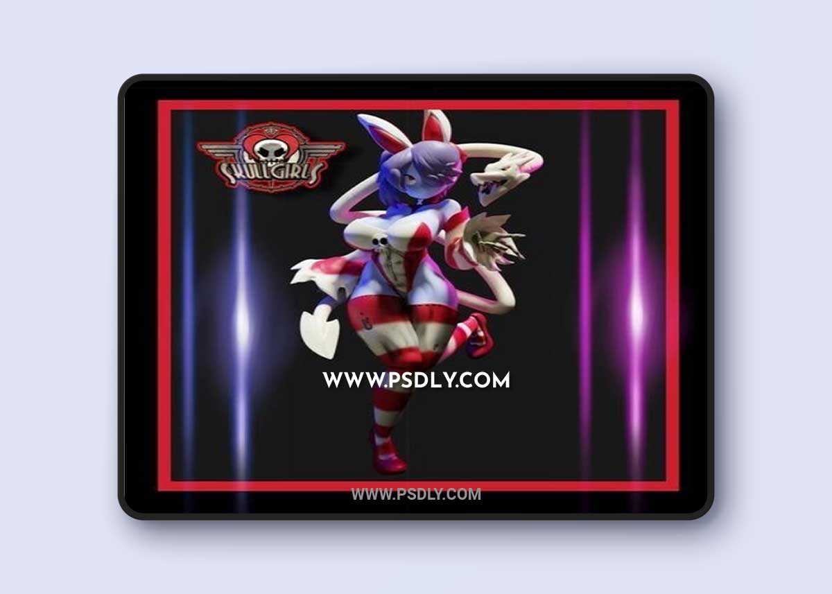 Skullgirls Squigly – 3D Print Model