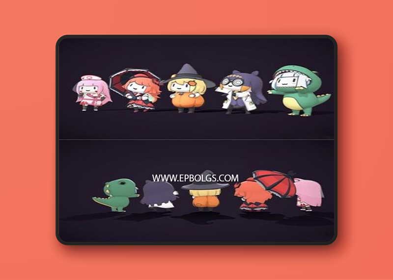 Smol Holo Myth Halloween Costumes – 3D Print Model