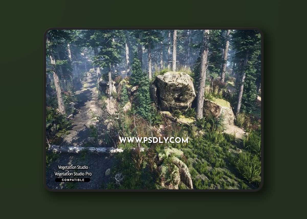 Unity Asset - Mountain Trees - Dynamic Nature v2.7.1