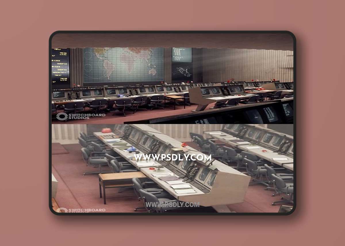 Unreal Engine - Space Launch Ground Control Command Center