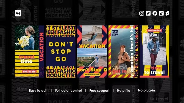 Videohive Urban Instagram Stories 39036784