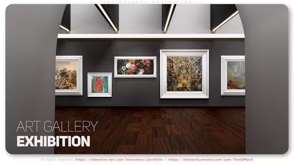 Videohive Art Gallery Exhibition 39230851