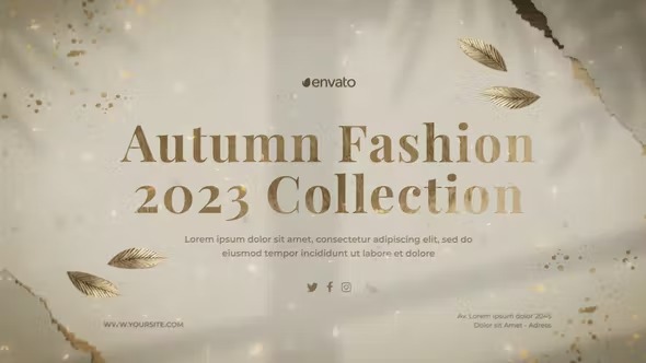 Videohive Autumn Fashion 2023 Collection 39400260