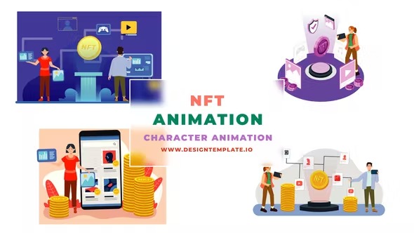 Videohive NFT Character Animation Scene 38960106