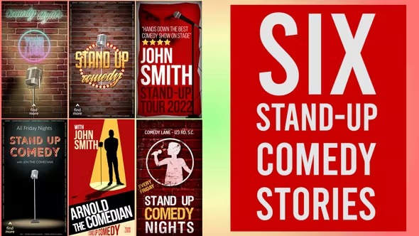 Videohive Six Stand-Up Comedy Stories 39392257