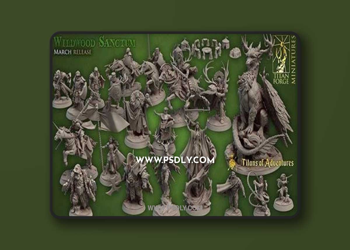 Wildwood Sanctum 3D Print 3D Model