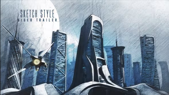 Videohive SKETCH TRAILER 29070575