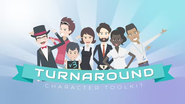Videohive - Turnaround Character Toolkit 3 - 36288010