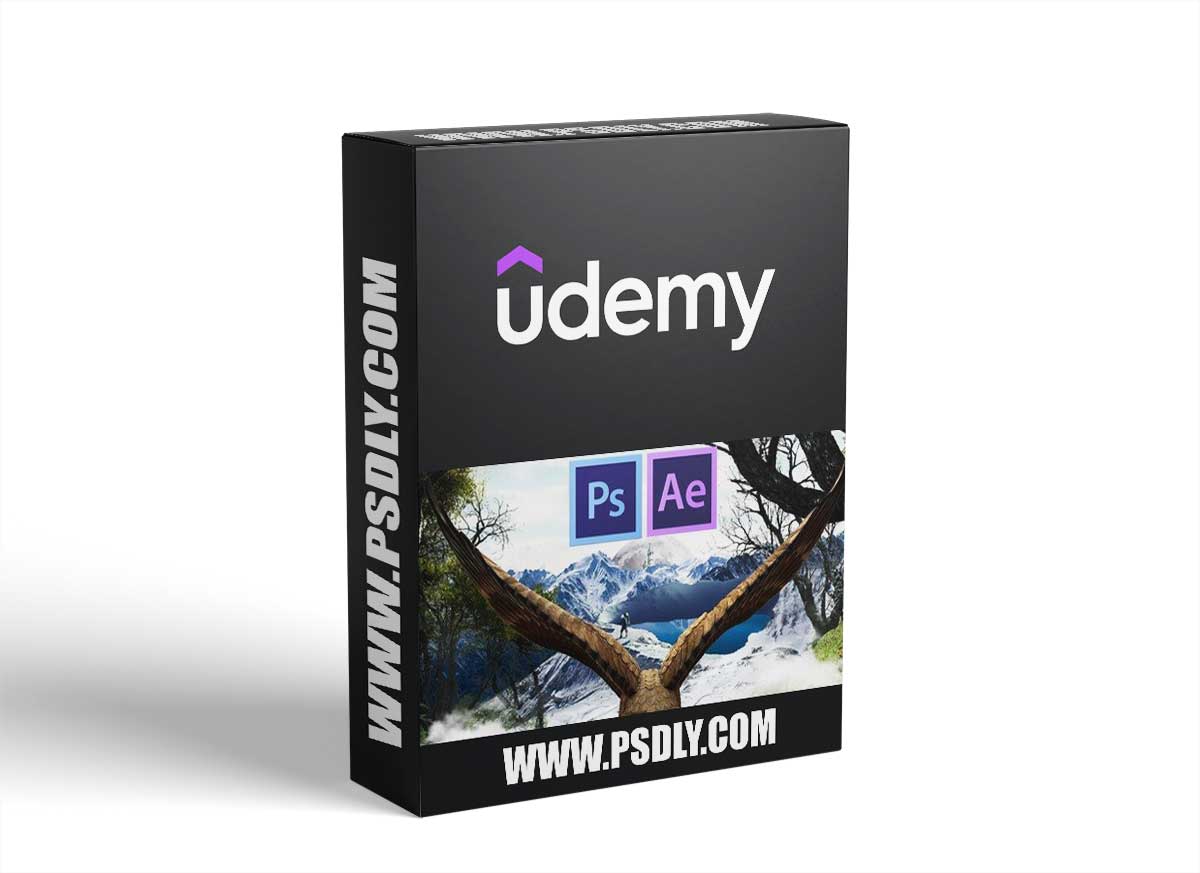 2D Composition In Photoshop & Animation In After Effects