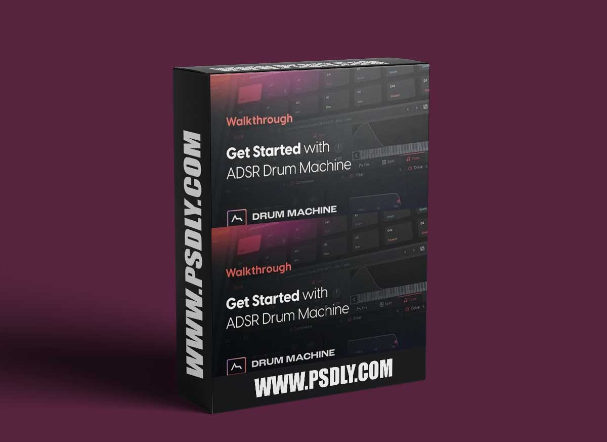 ADSR Sounds Get started with ADSR Drum Machine TUTORiAL