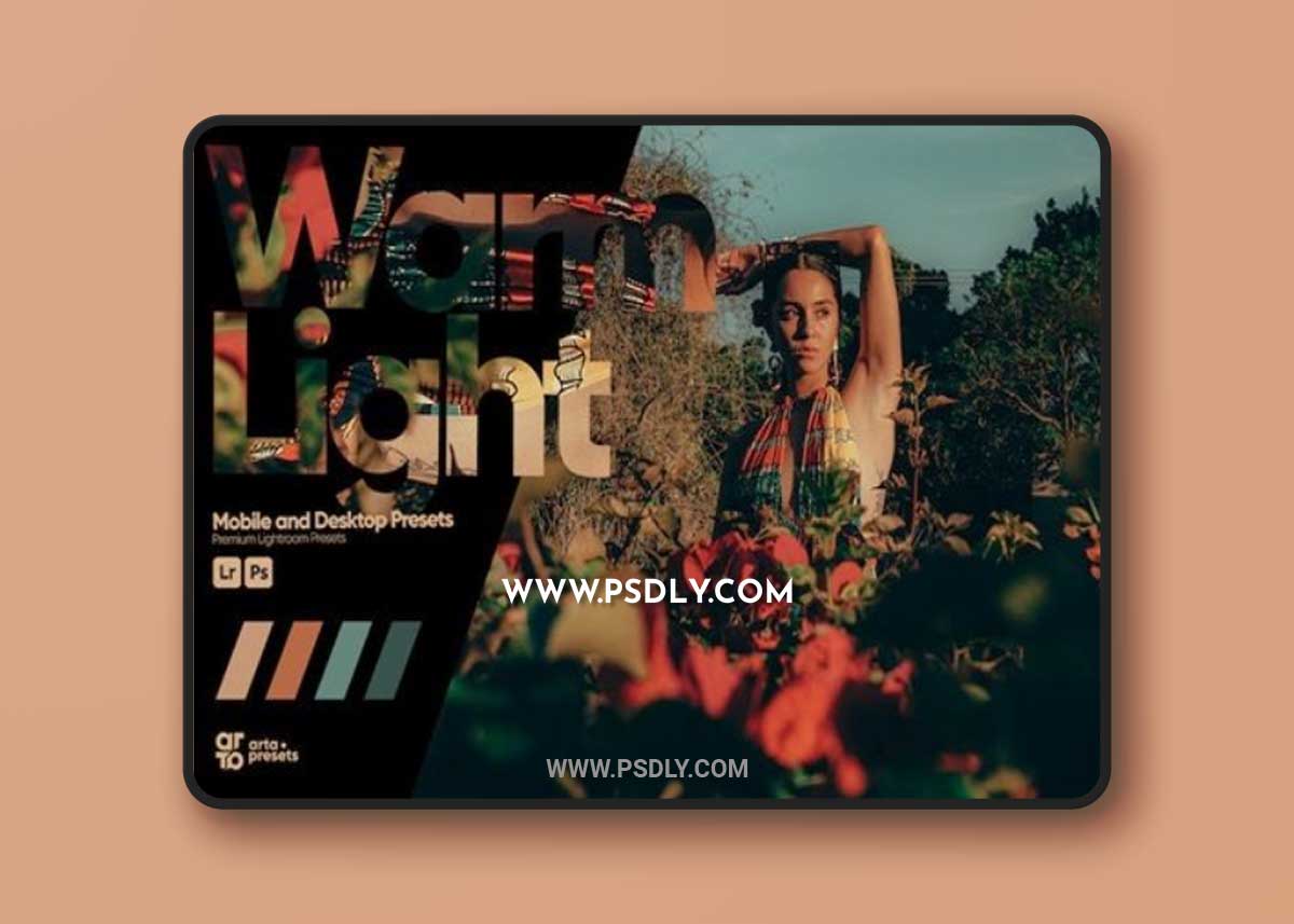 ARTA - Warm Light Presets for Lightroom K4AS9GM