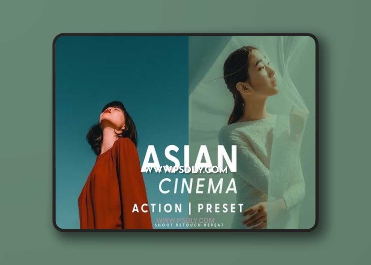 Asian Cinema - Actions & Presets