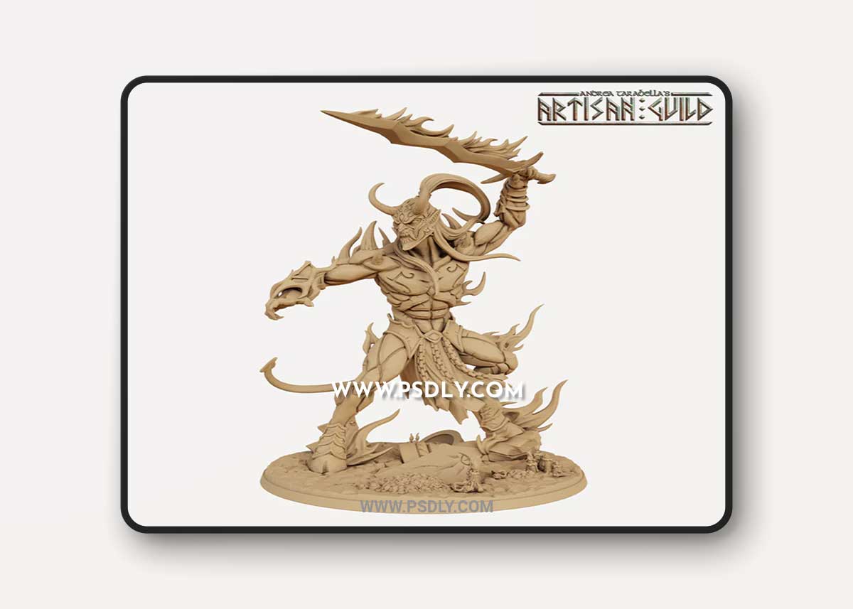 Baal the Avatar of Destruction 3D Print