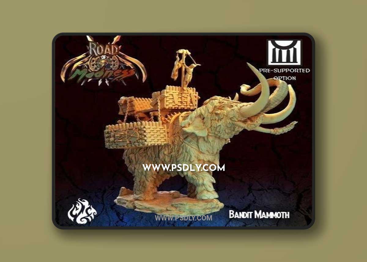 Bandit War Mammoth 3D Print