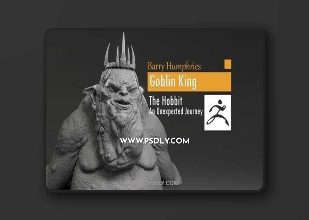 Barry Humphries - Goblin King - The Hobbit An unexpected journey 3D Print