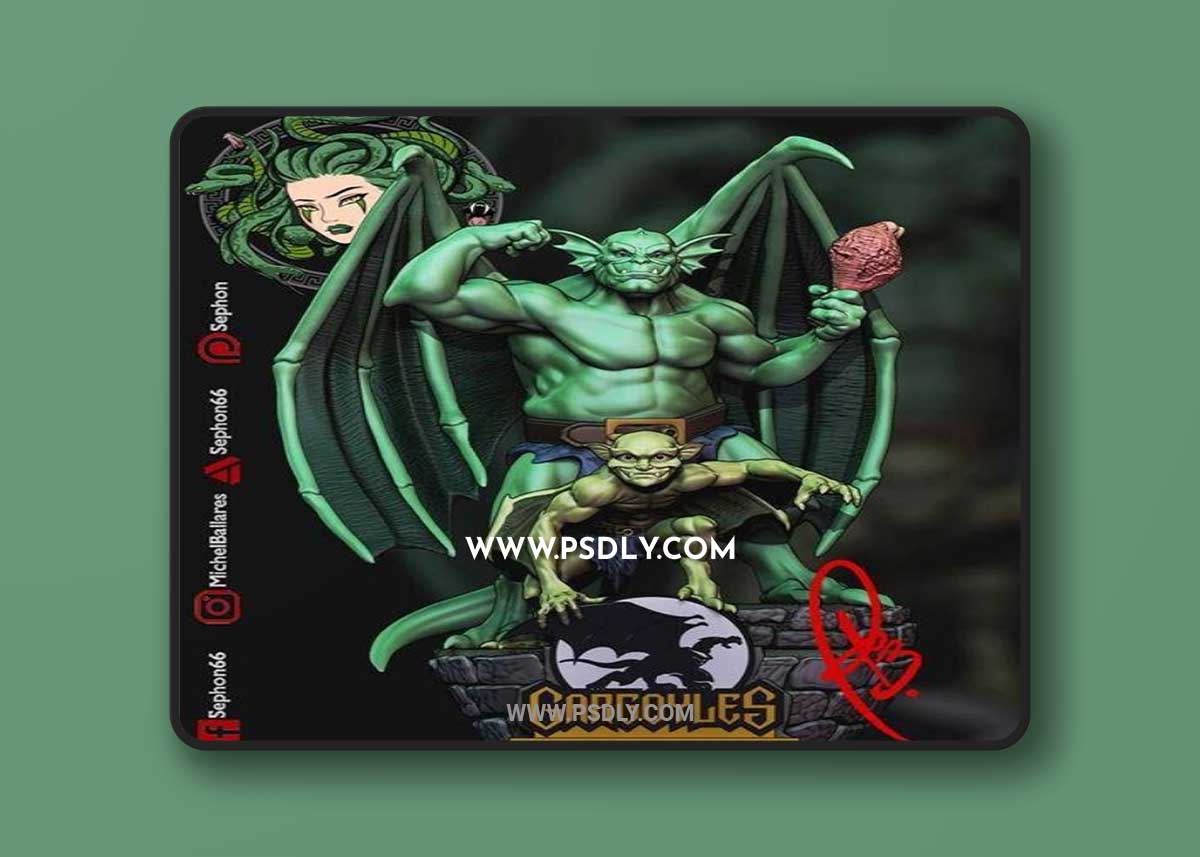 Broadway and Lexington Gargoyle 3D Print