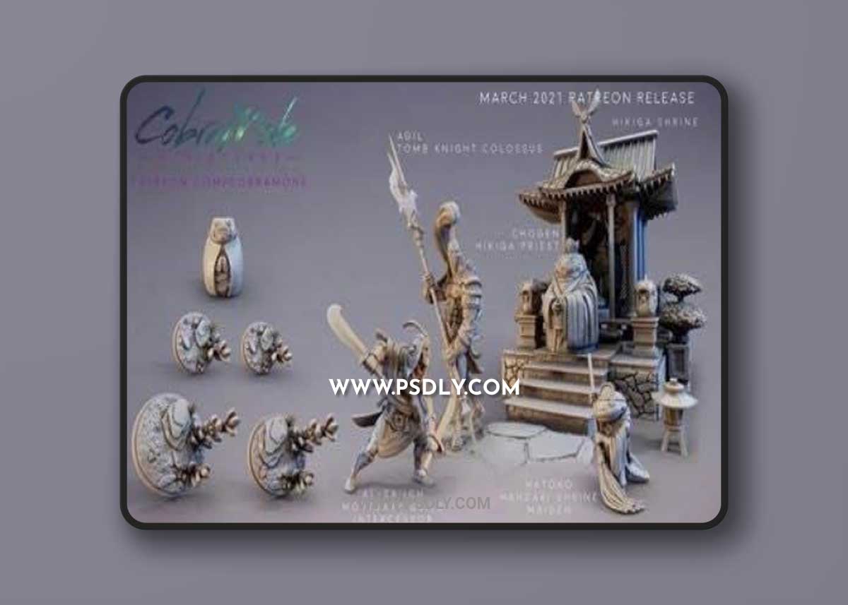 Cobra Mode 13 March Patreon Collection 3D Print