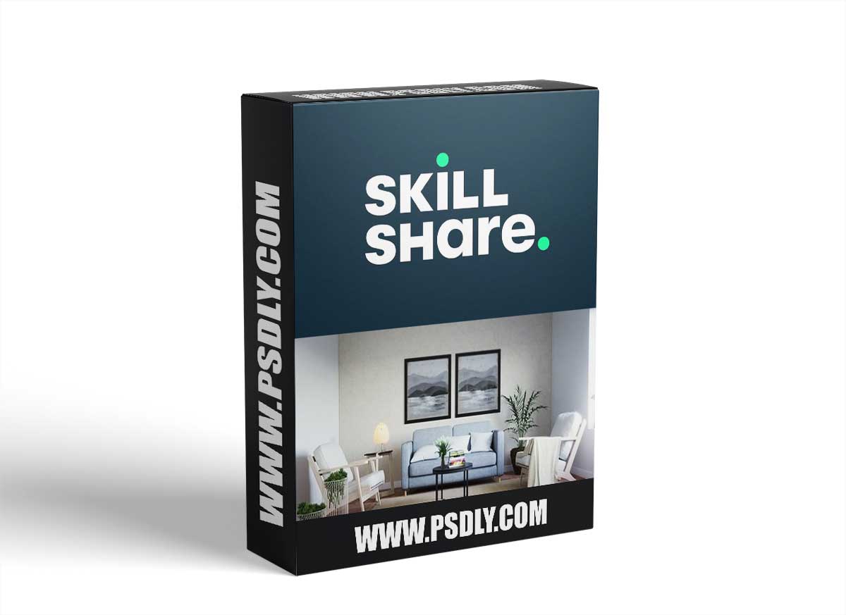 Create a Photorealistic Living Room with Vray 6 for Sketchup | Interior Design Course