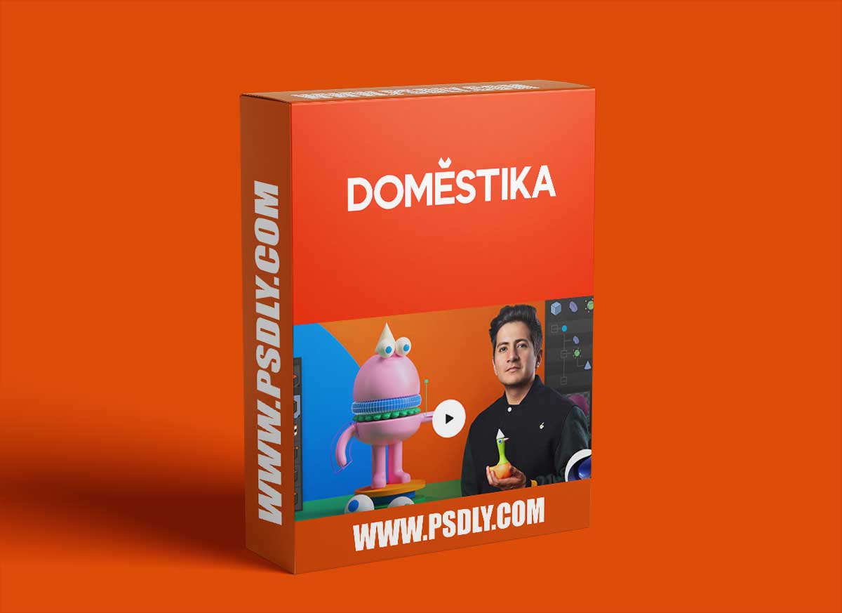 Domestika - Cinema 4D for Character Creation