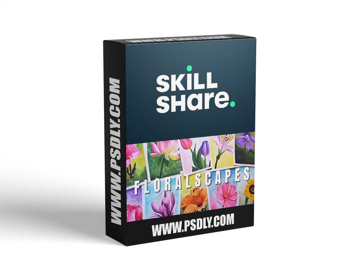 FloralScapes: Paint 10 Flowers in Watercolor.