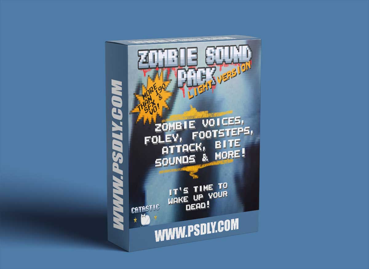 GameDev Market Zombie Sound Pack Light Version MP3 OGG-AwZ