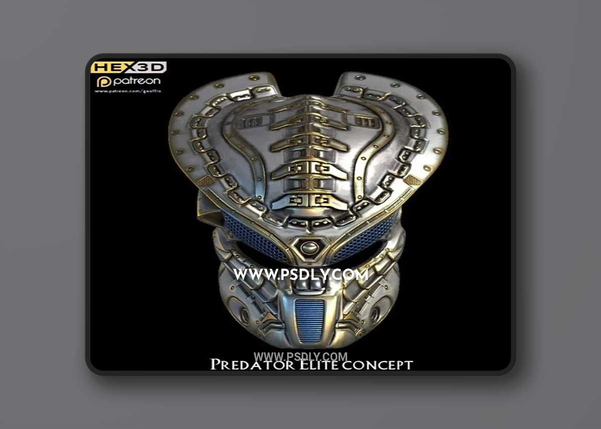 Hex3D - Predator Elite 3D Print