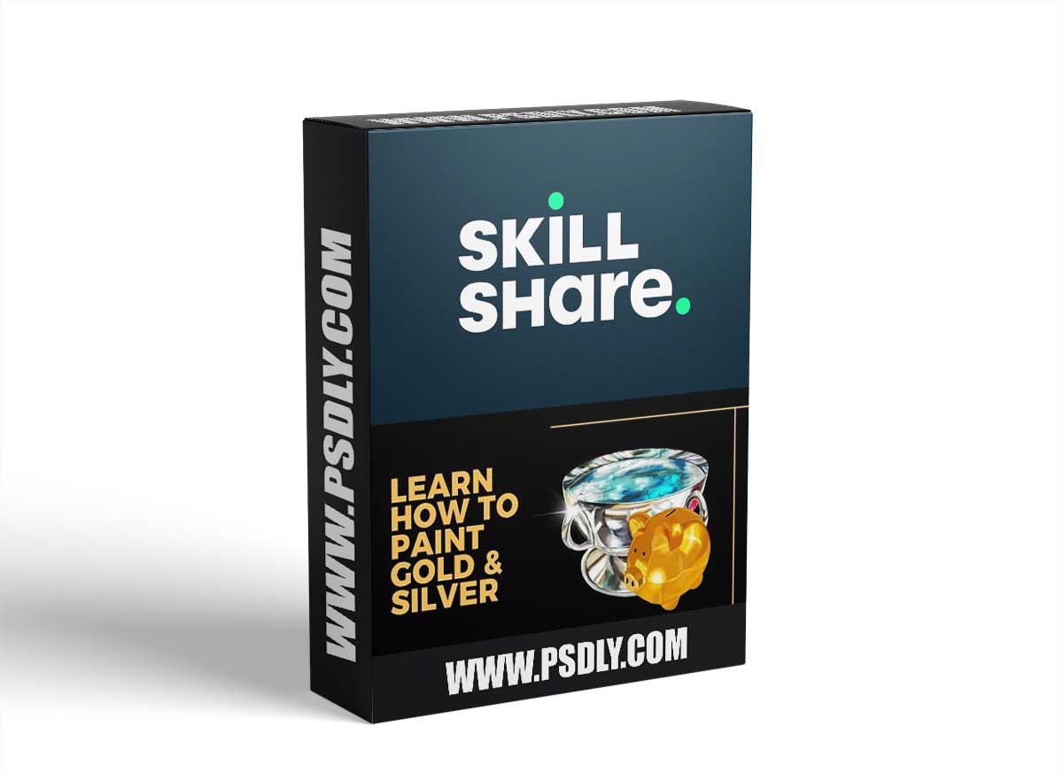 How to Paint Gold and Silver in Procreate