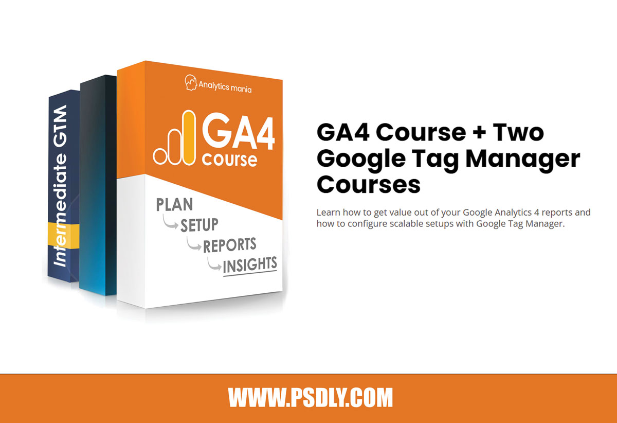 Julius Fedorovicius – GA4 Course + Two Google Tag Manager Courses Bundle