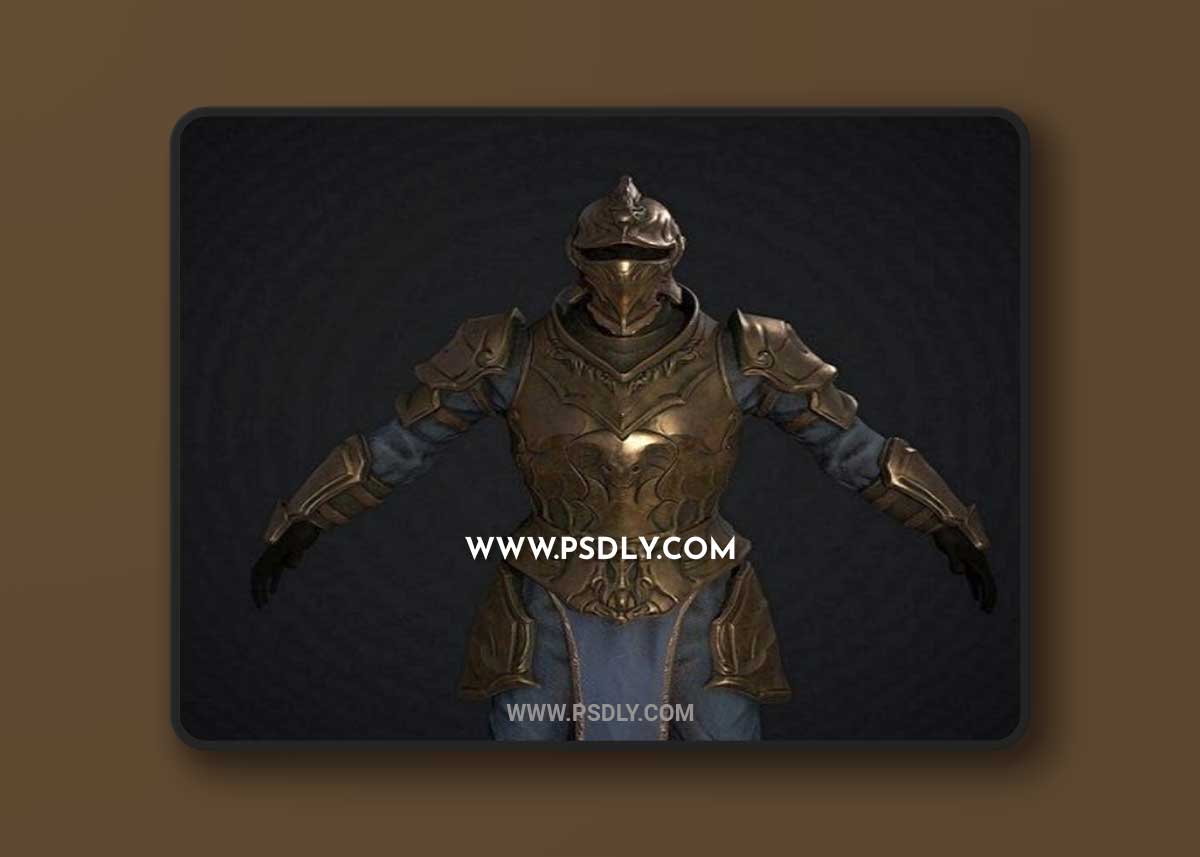 Medieval Armour 3D Model