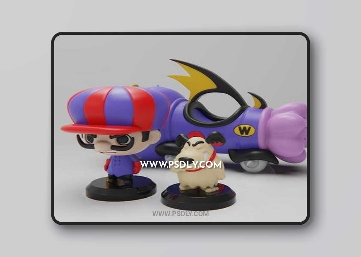 Plakit - Corrida Maluca Pack 1 3D Print