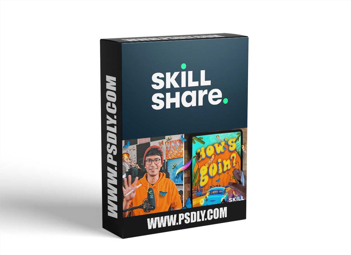 Poster Design in Procreate: Combining Images and Type for Good Vibe