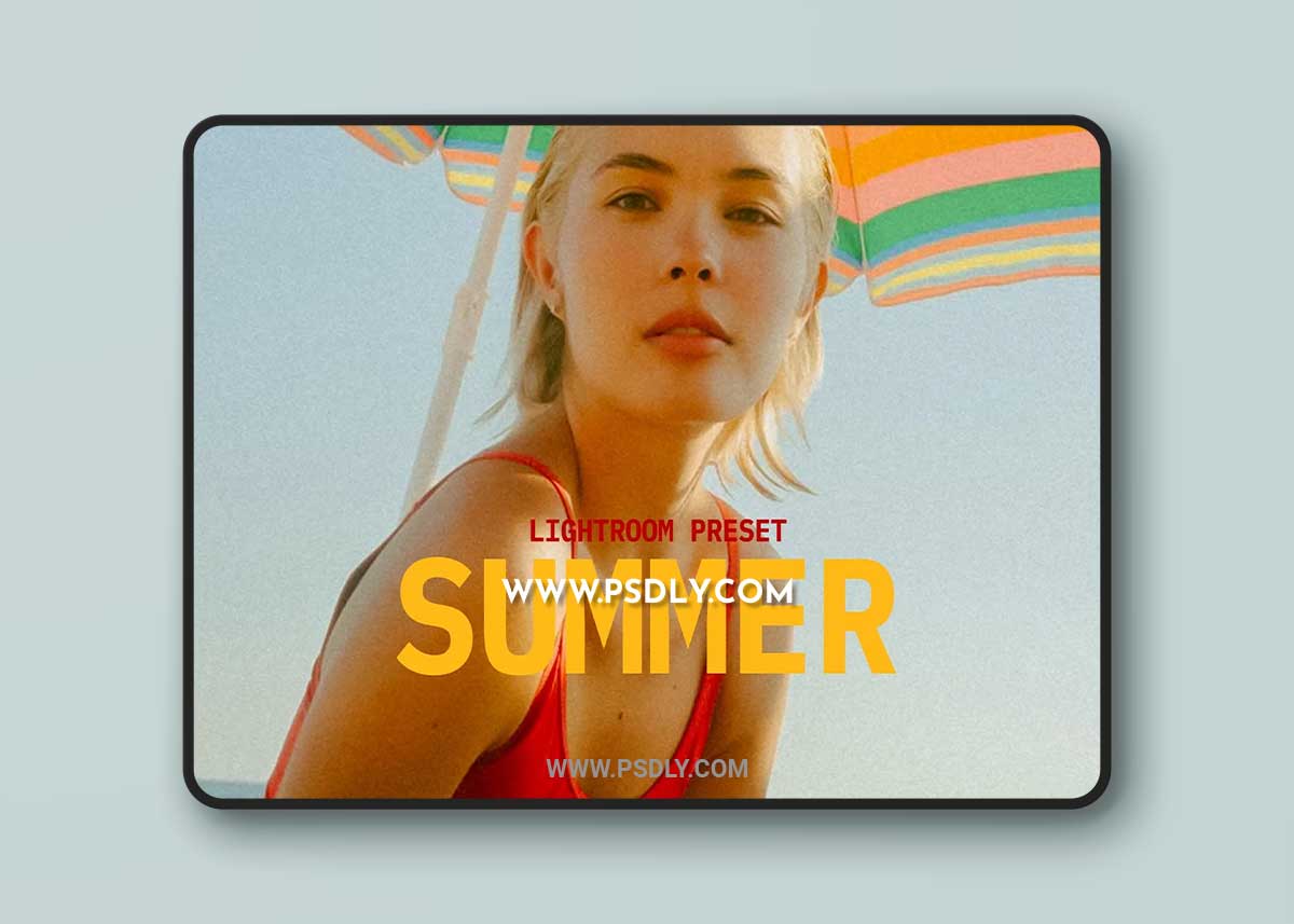 CreativeMarket - SUMMER 10 LIGTHROOM PRESETS 7168735