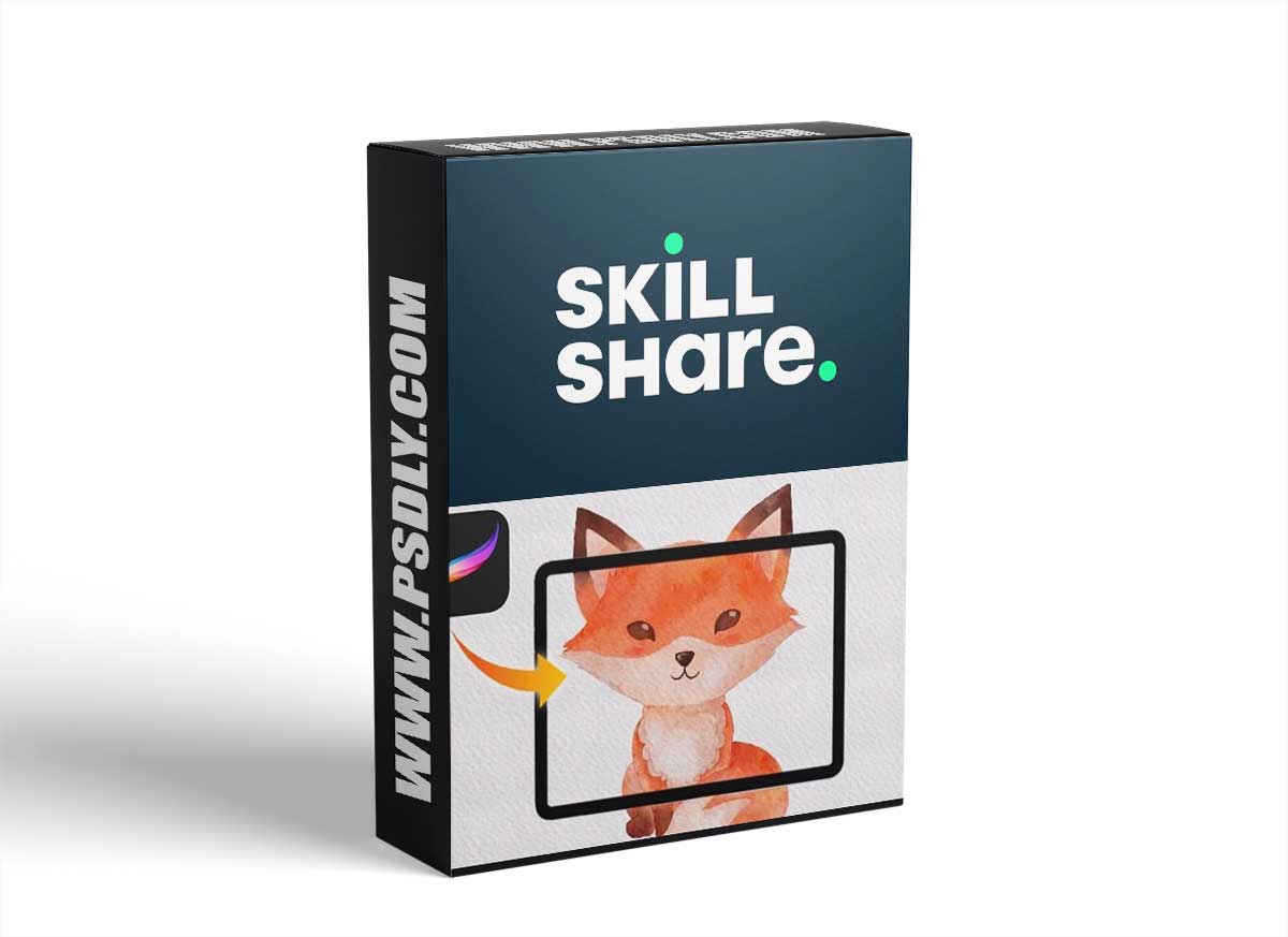 Procreate Watercolor Fox tutorial In Procreate 2022 Learn how to make cool illustration in Procreate