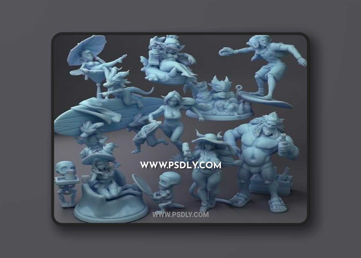 Twin Goddess July 2022 3D Print