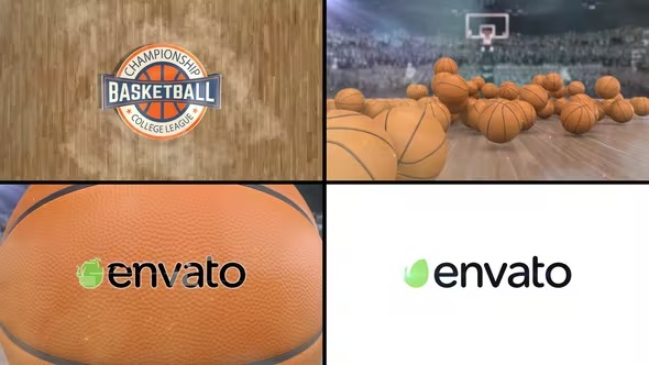 Videohive Basketball Logo Reveal 3 39551020