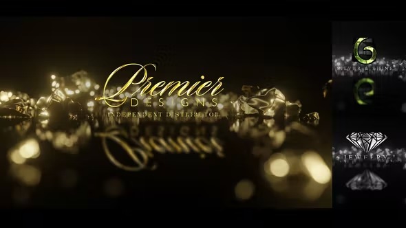 Videohive Gold Silver Shine And Logo Reveal 33733369