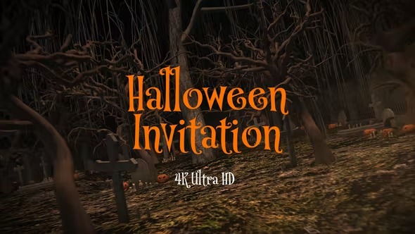 Videohive Halloween Party Invitation 39896856