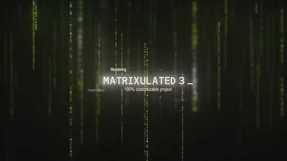 Videohive Matrixulated 3 22666489
