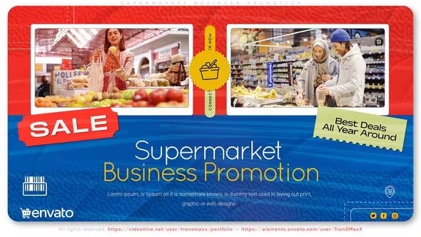 Videohive Supermarket Business Promotion 39679486