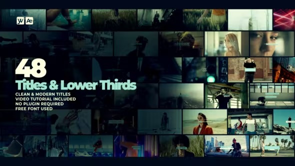 Videohive Titles & Lower Thirds 39444068