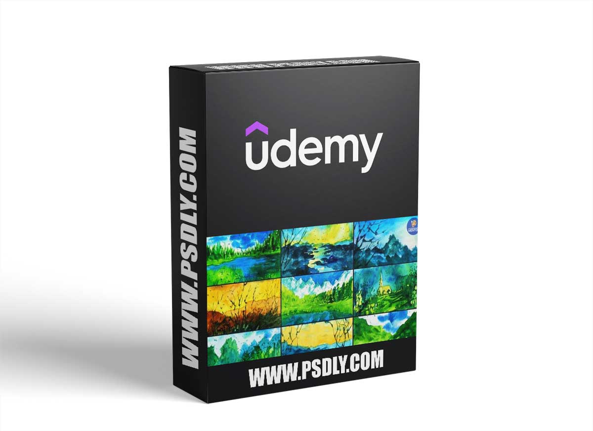 Watercolor Mountains For Beginners