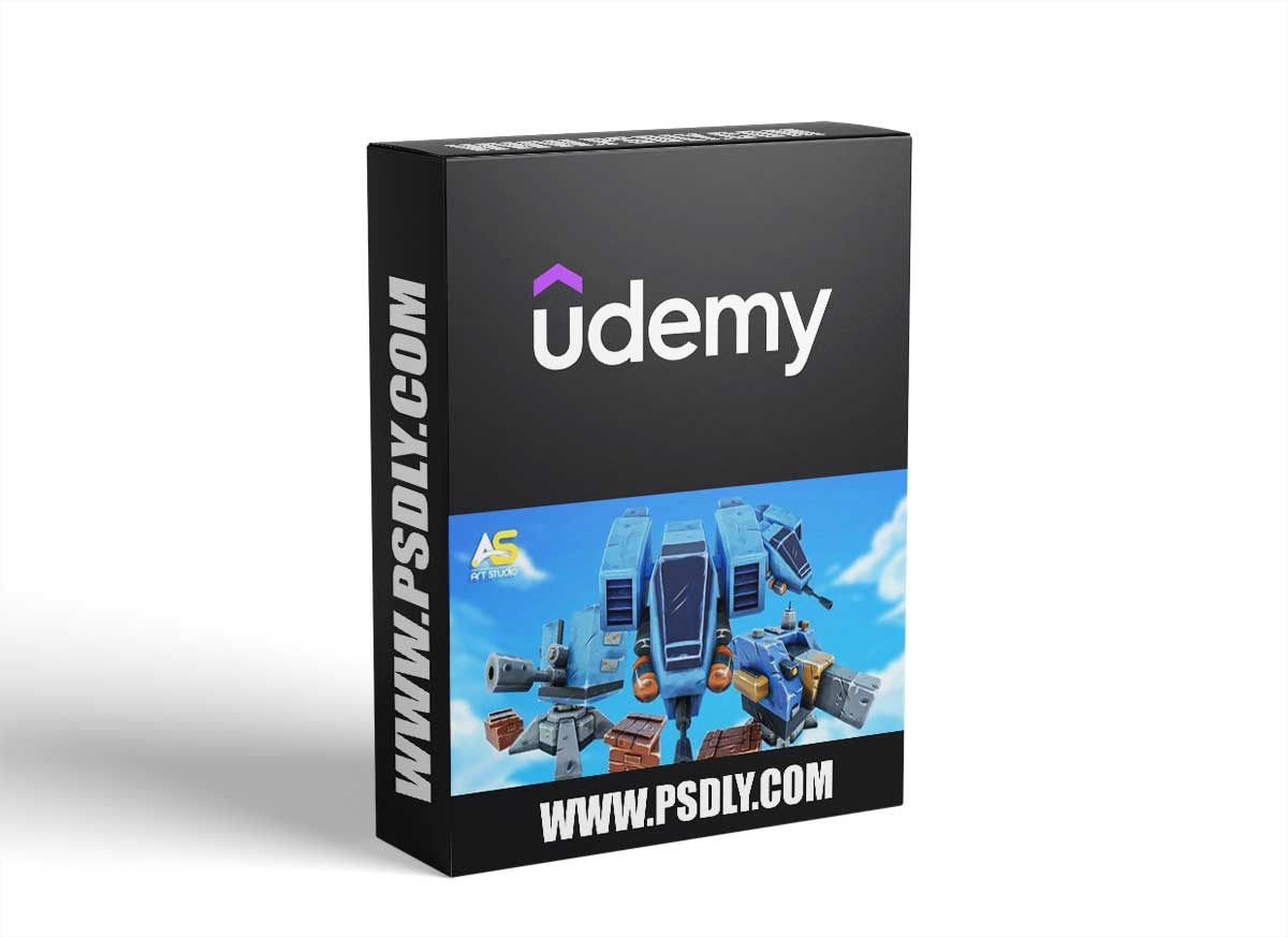 Blender low poly Modeling & Hand Painting for Beginners