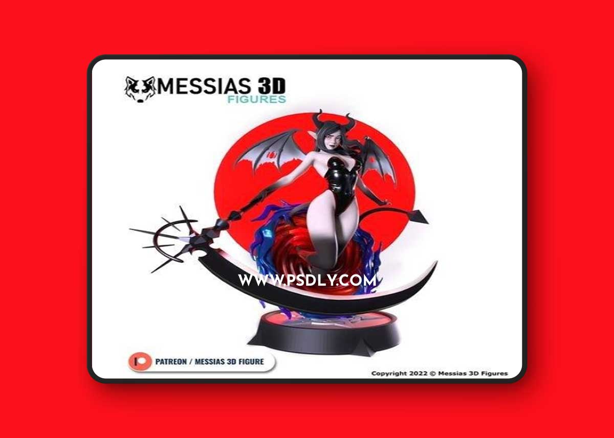 Character Sucubus 3D Print