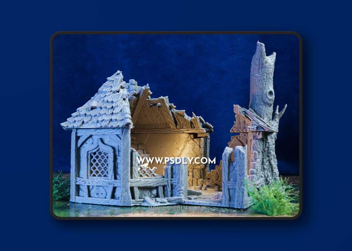 City of Tarok - Alchemists House 3D Print