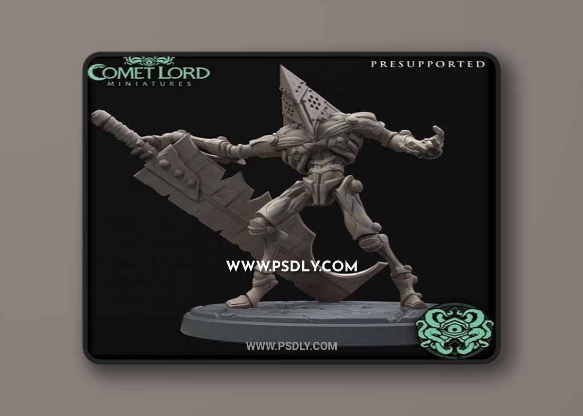 Comet Lord Miniatures - The Faceless 3D Print