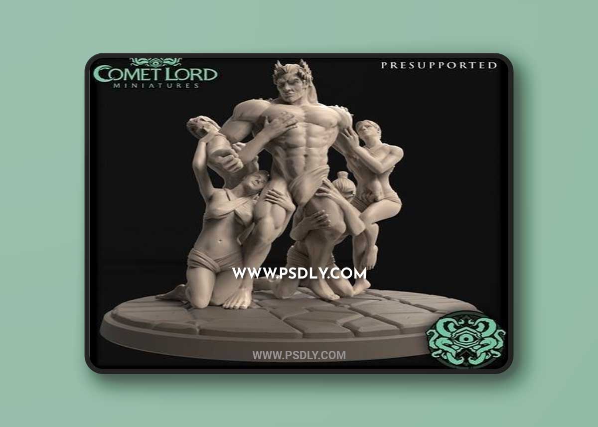 Comet Lord Miniatures - Ulysses The God-Emperor 3D Print
