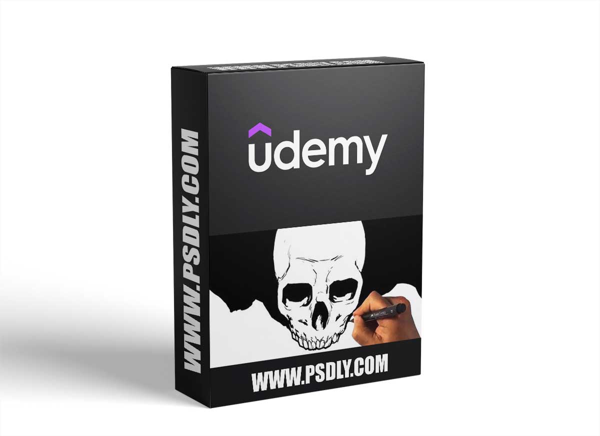 How To Draw The Skull - Figure Drawing Anatomy Course