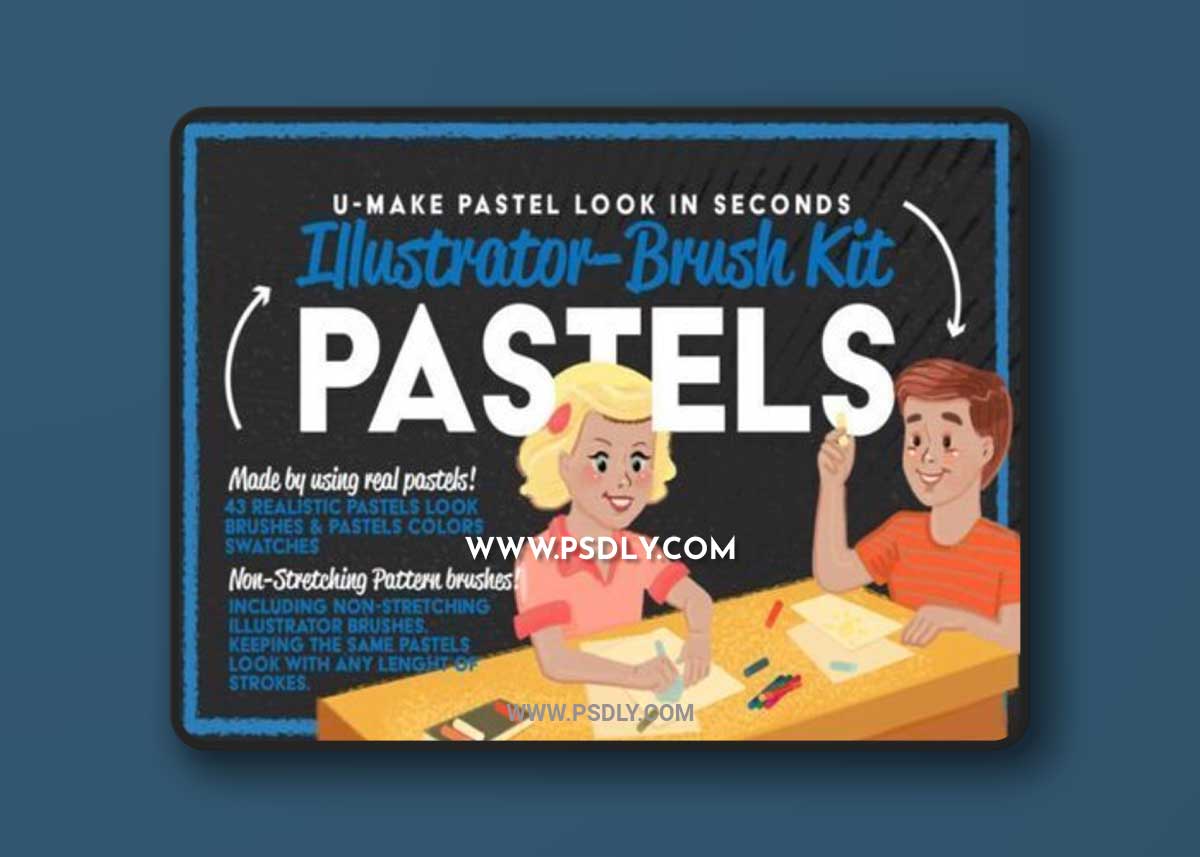 PASTELS ILLUSTRATOR BRUSH-KIT