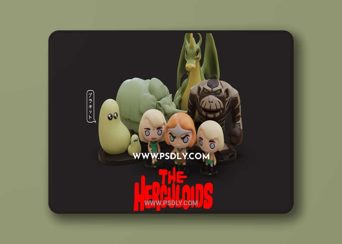 PlaKit - The Herculoids Dorno 3D Print