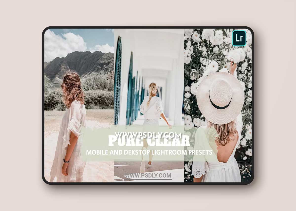 Pure Clear Lightroom Presets Dekstop and Mobile HN6DAWF